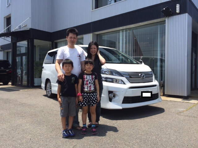 新車　ヴェル　前盛様　小牧