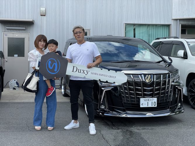 新車アルファードご納車おめでとうございます