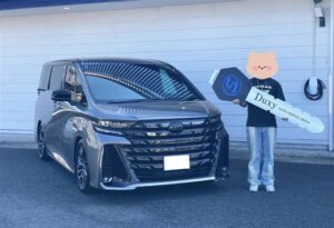 【愛知県のお客様】新型ヴェルファイアご納車おめでとうございます🎊