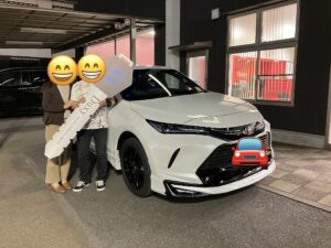 ㊗️【Duxy名古屋東店】S様　ハリアーご納車おめでとうございます㊗️