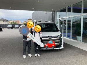 Duxy名古屋西店　愛知県にお住いのF様　ノアご納車おめでとうございます！　！