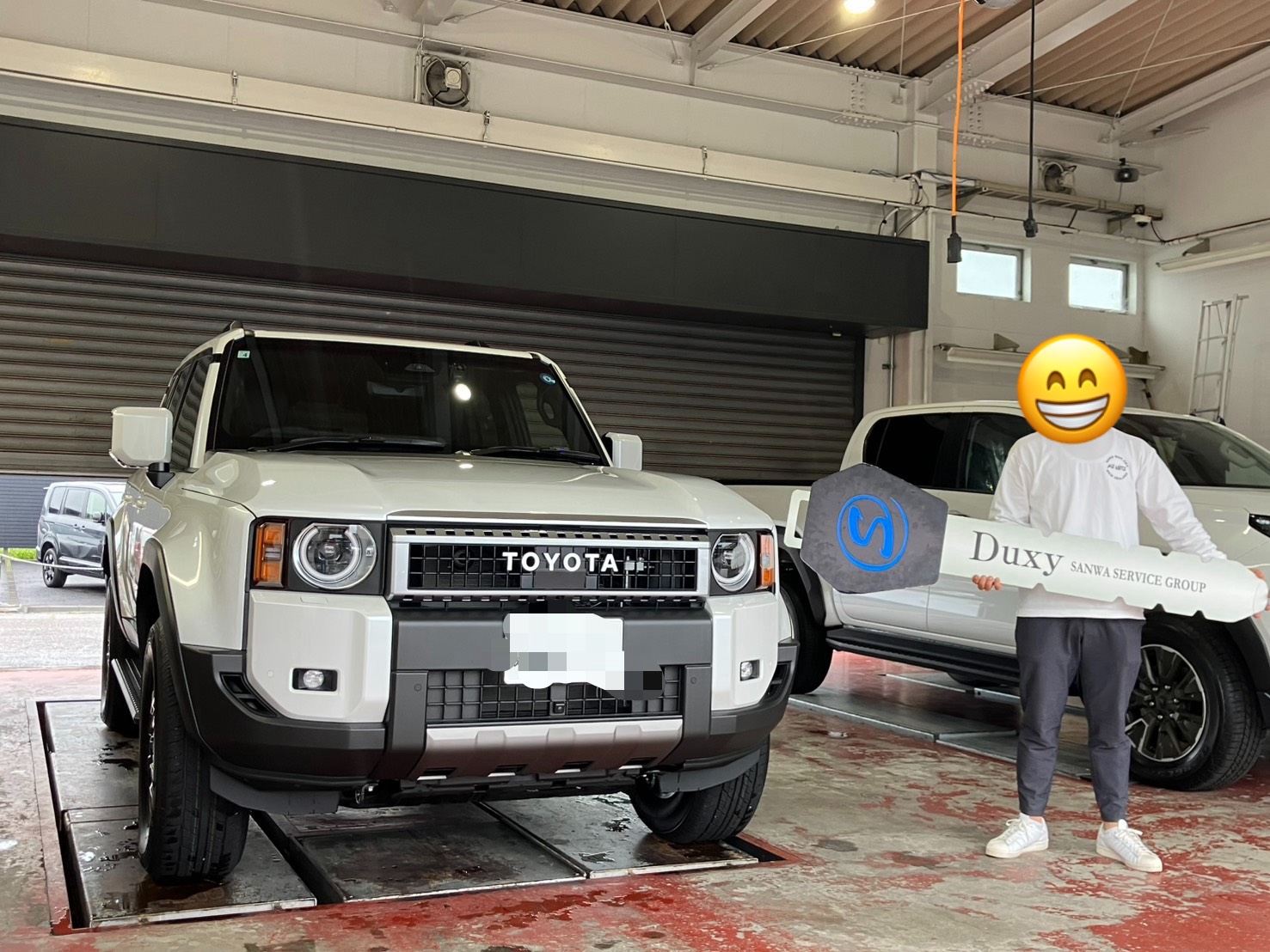 Duxy北名古屋店です☆O様ランクル250ご納車おめでとうございます♪