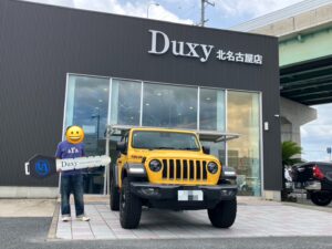 Duxy北名古屋店☆彡T様ラングラールビコンご納車おめでとうございます♪